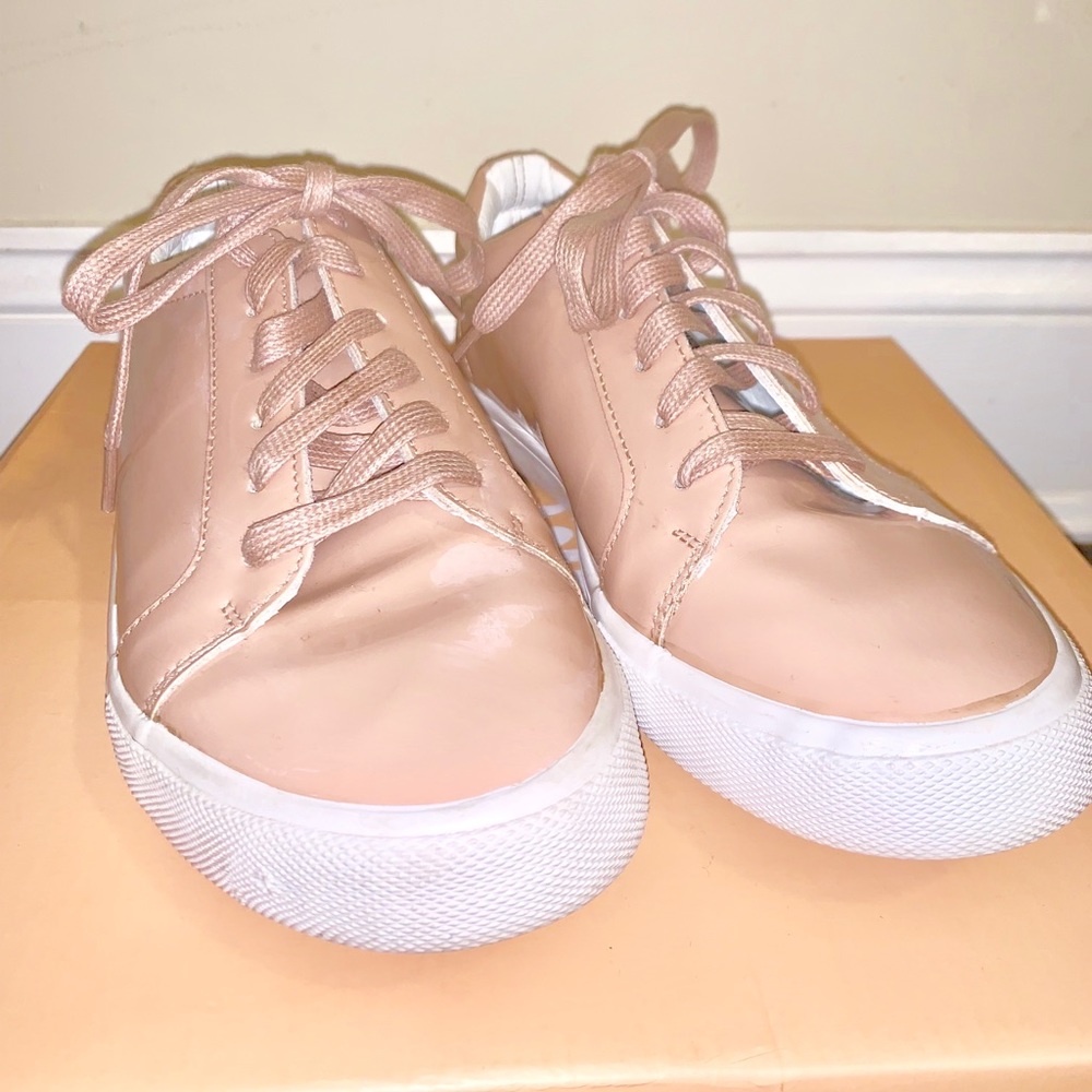 ASOS patent leather sneakers